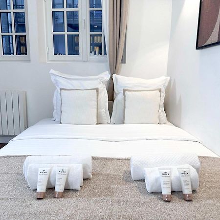 Stylish Studio In Le Marais Paris Eksteriør bilde