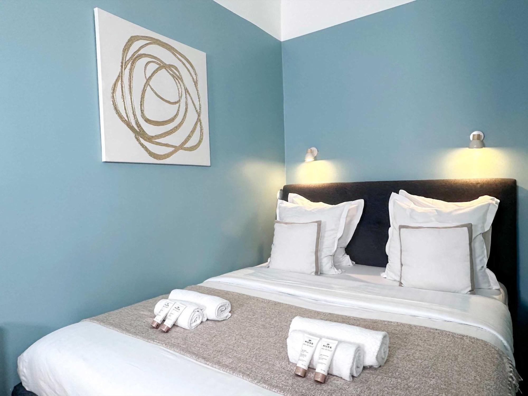 Stylish Studio In Le Marais Paris Eksteriør bilde