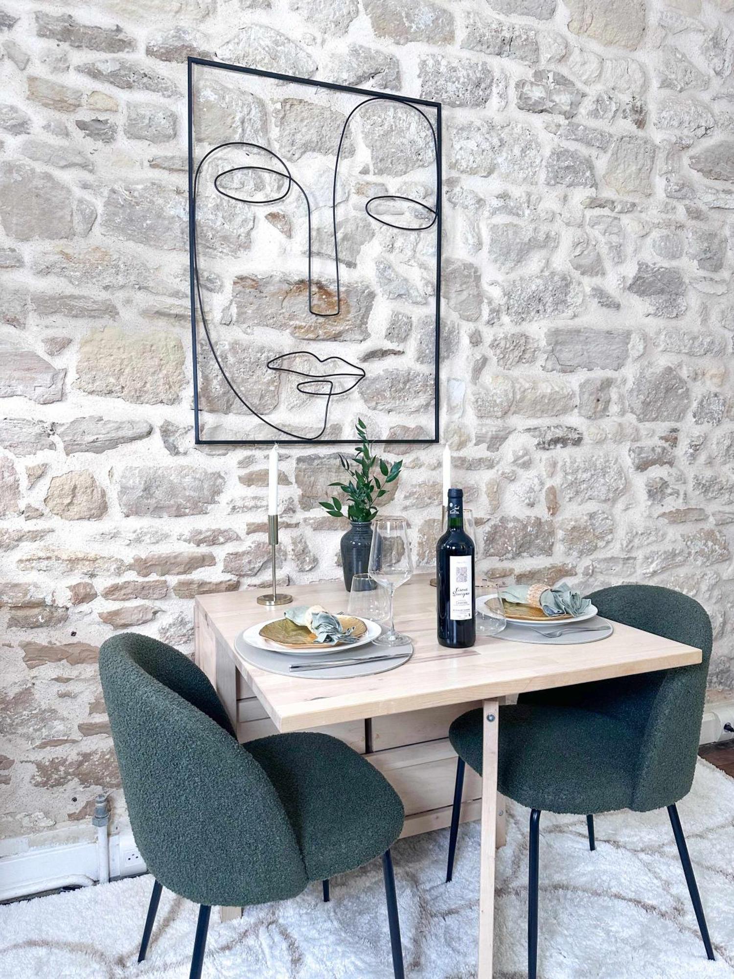 Stylish Studio In Le Marais Paris Eksteriør bilde